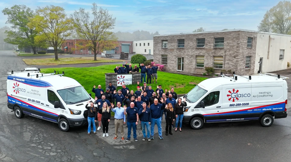 Photo of the Glasco team